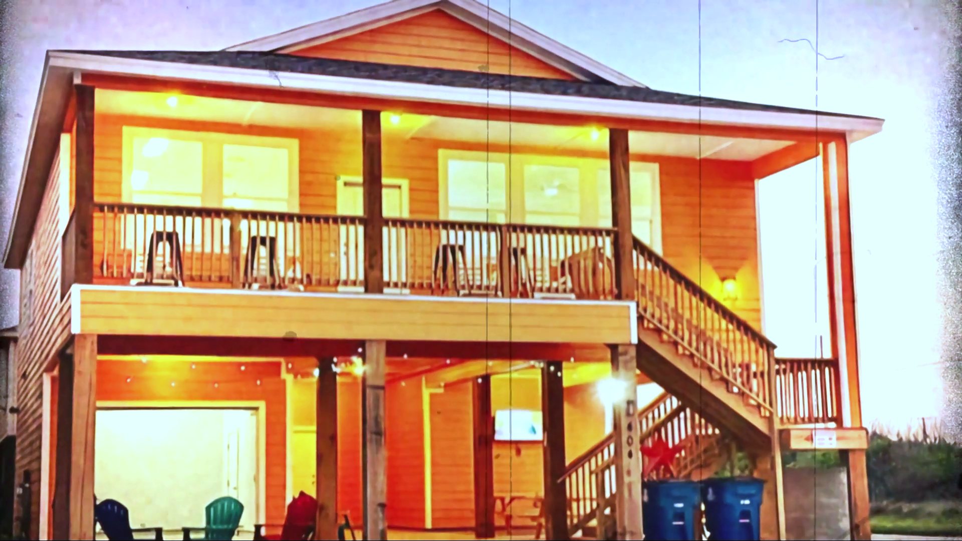 Coastal stilt home we built